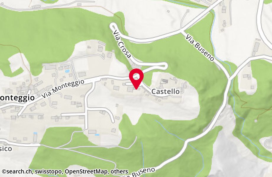 Castello 1, 6998 Monteggio