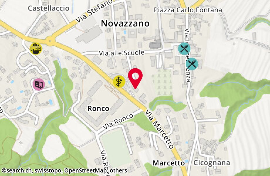 Via Marcetto 5, 6883 Novazzano