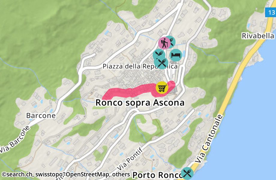 Via Antonio Ciseri, 6622 Ronco sopra Ascona