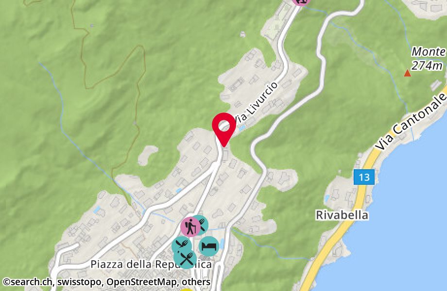 Via Livurcio 16A, 6622 Ronco sopra Ascona