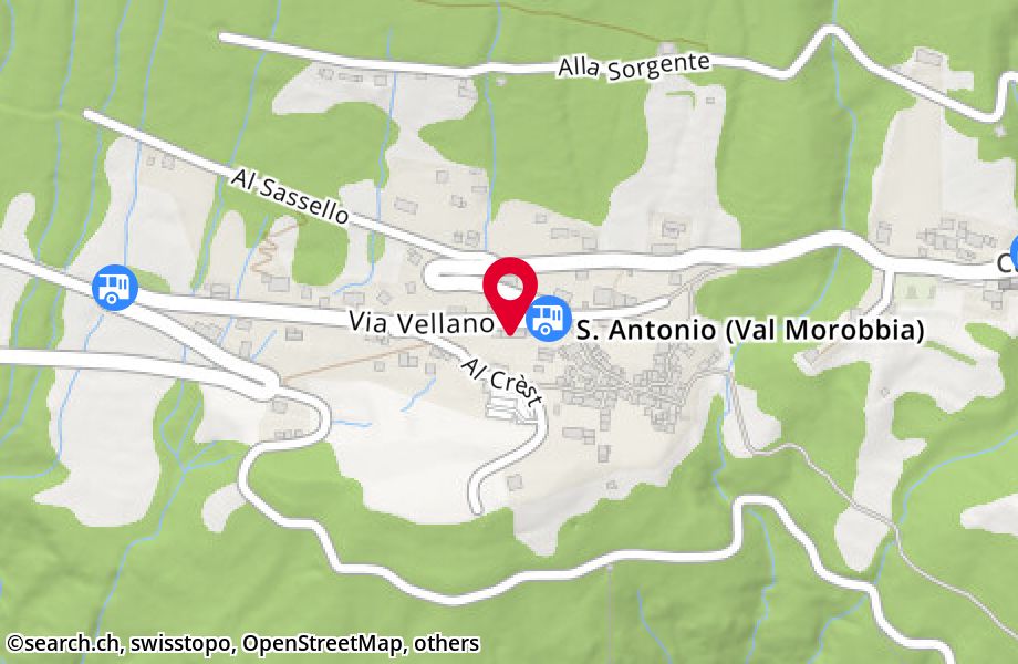 Vellano 16, 6583 S. Antonio (Val Morobbia)