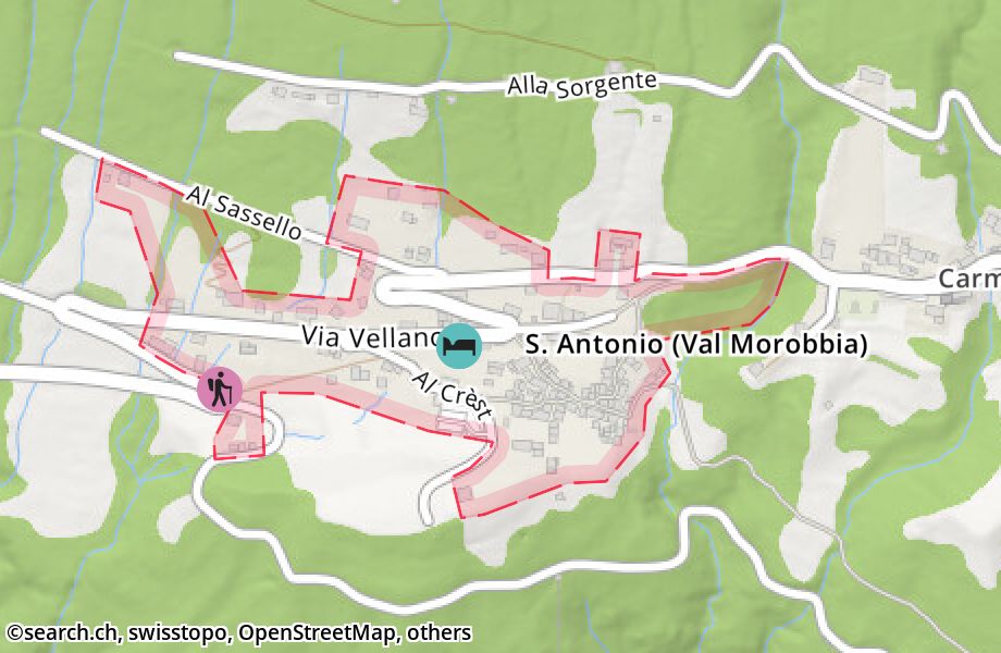 Vellano, 6583 S. Antonio (Val Morobbia)