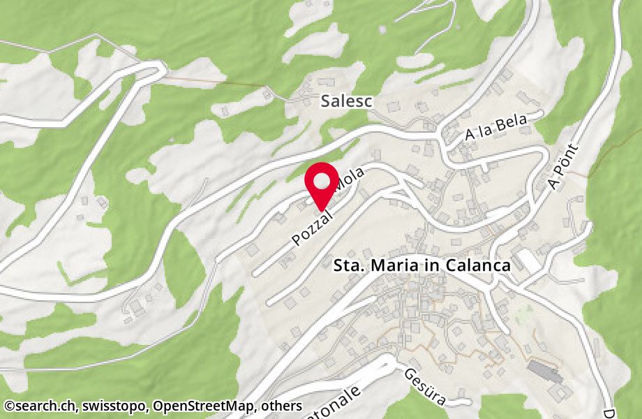 Pozzal 4, 6541 Sta. Maria in Calanca