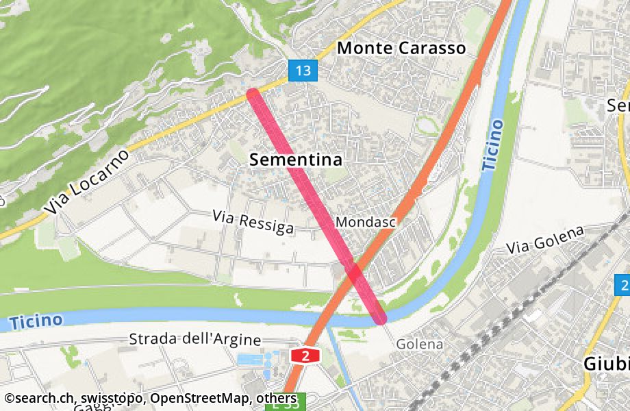 Via al Ticino, 6514 Sementina