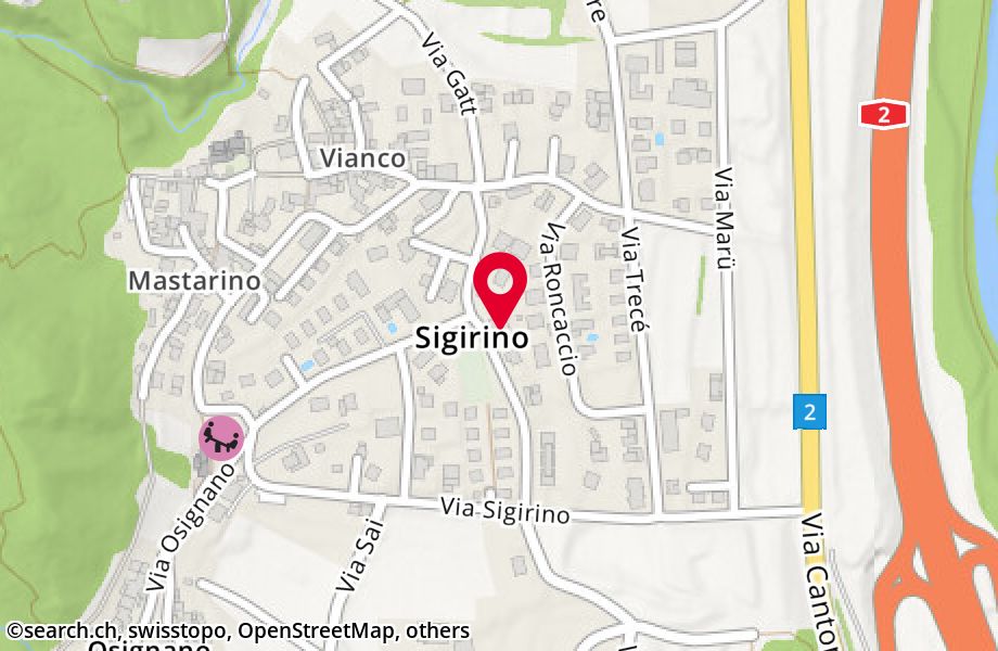 Via Vianco 8, 6806 Sigirino