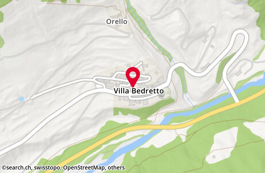 Zona Villa 18, 6781 Villa Bedretto