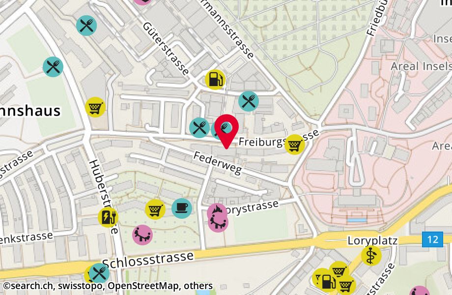 Freiburgstrasse 57, 3008 Bern