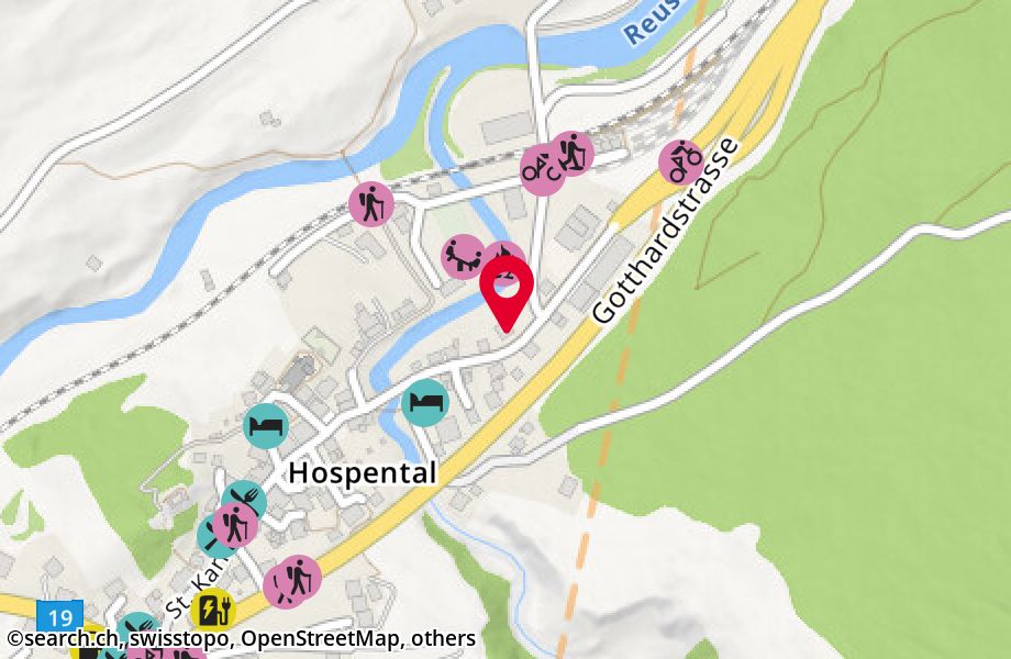 Gotthardstrasse, 6493 Hospental