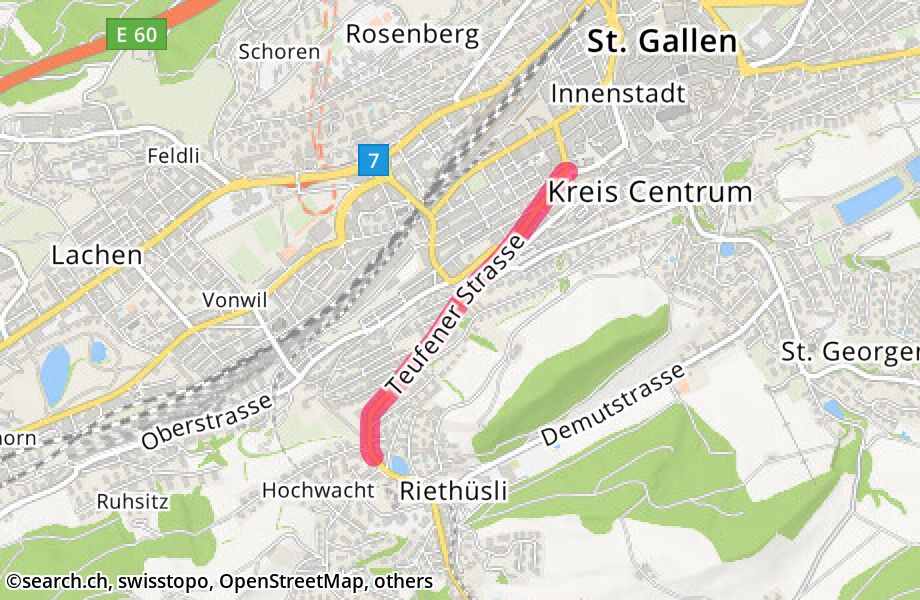 Teufener Strasse 1/3, 9000 St. Gallen