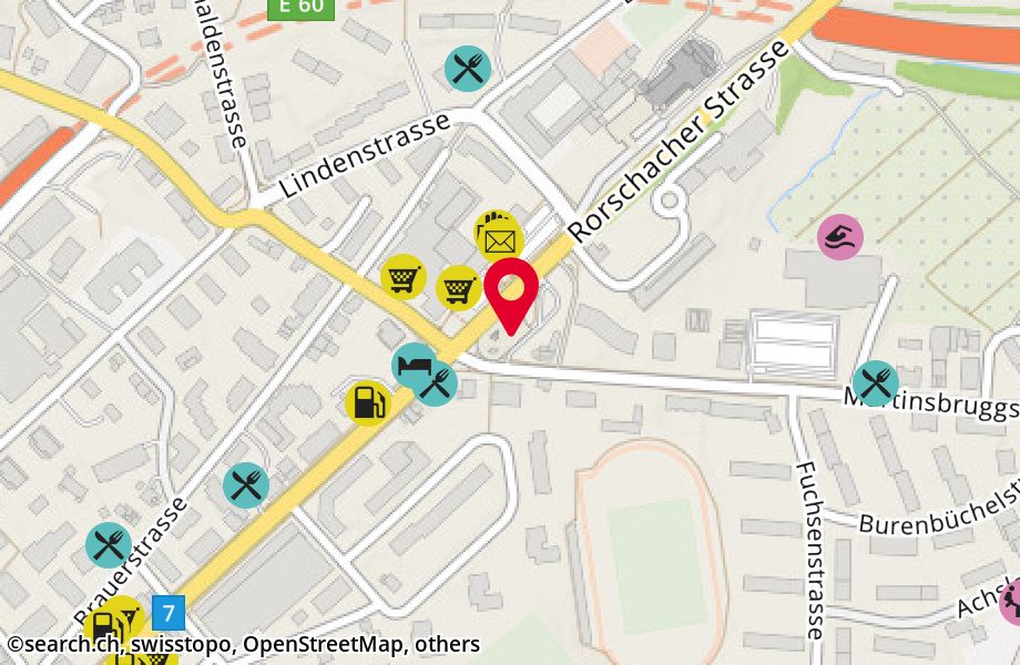 Rorschacher Strasse 250, 9016 St. Gallen