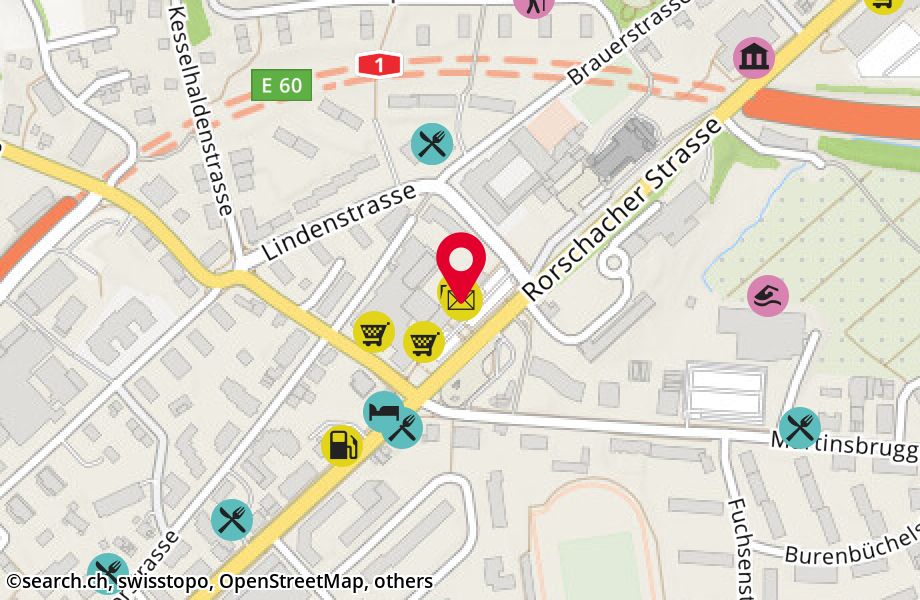 Rorschacher Strasse 253, 9016 St. Gallen