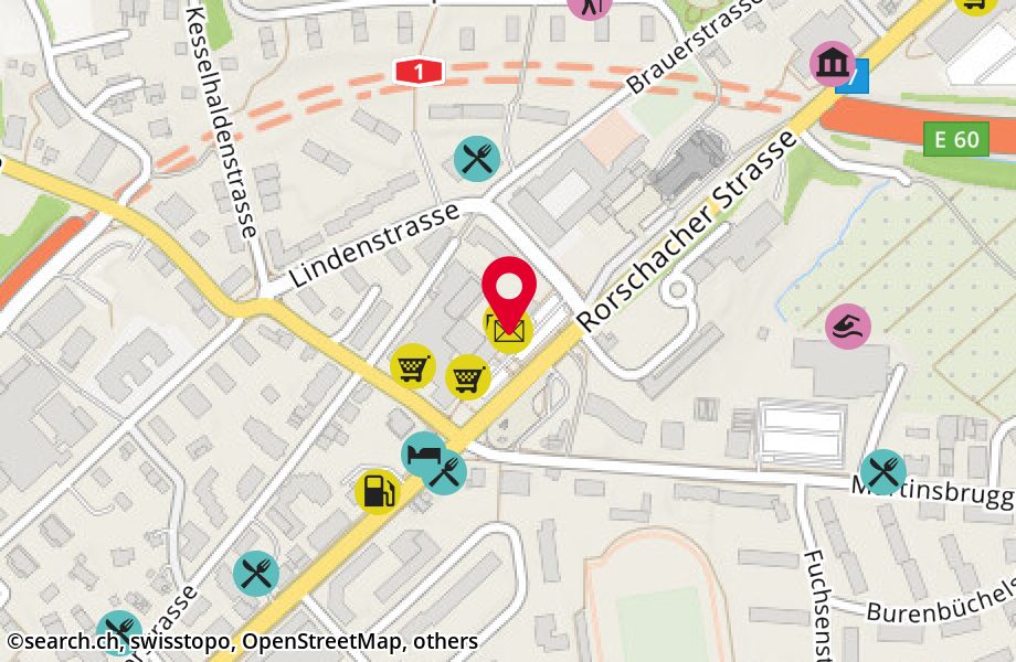 Rorschacher Strasse 253, 9016 St. Gallen