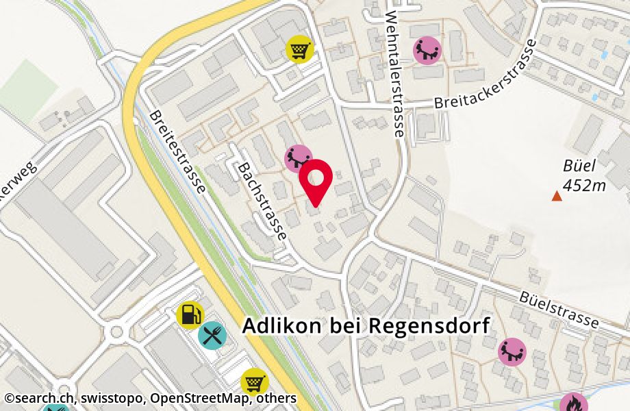 Bachstrasse 8, 8106 Adlikon b. Regensdorf