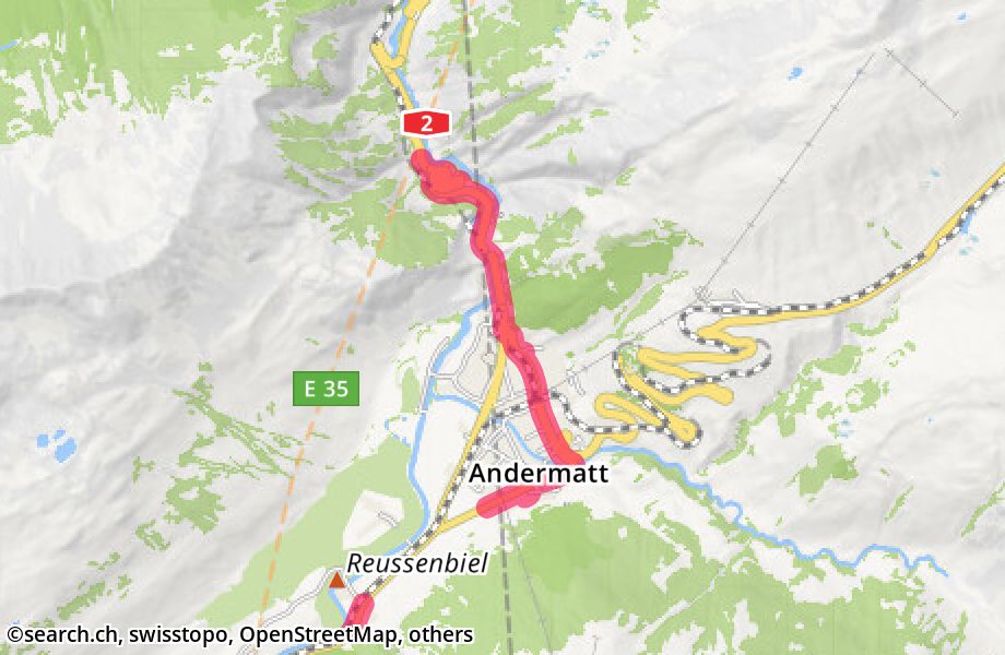 Gotthardstrasse, 6490 Andermatt