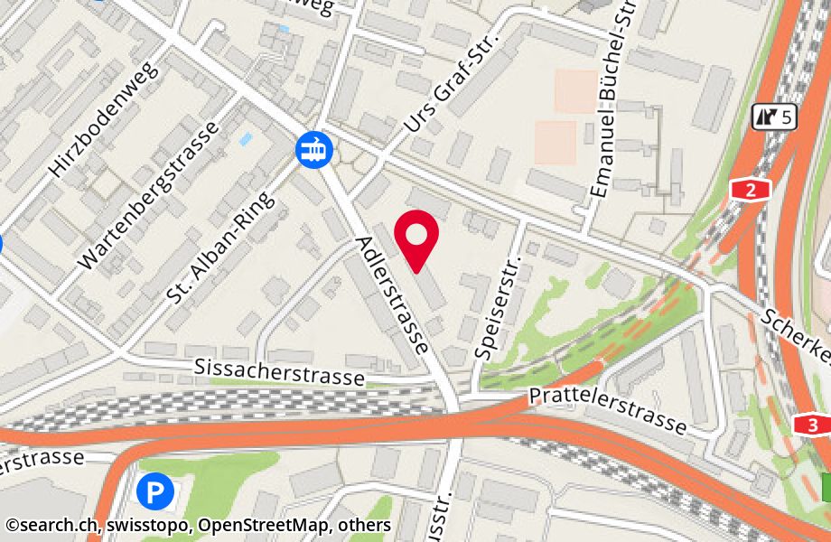 Adlerstrasse 21, 4052 Basel