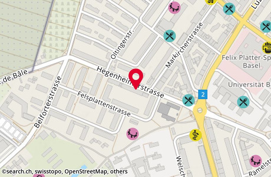 Hegenheimerstrasse 245, 4055 Basel