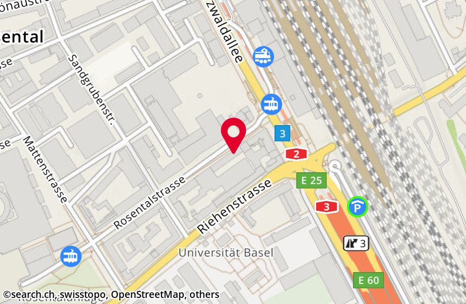 Rosentalstrasse 60, 4058 Basel