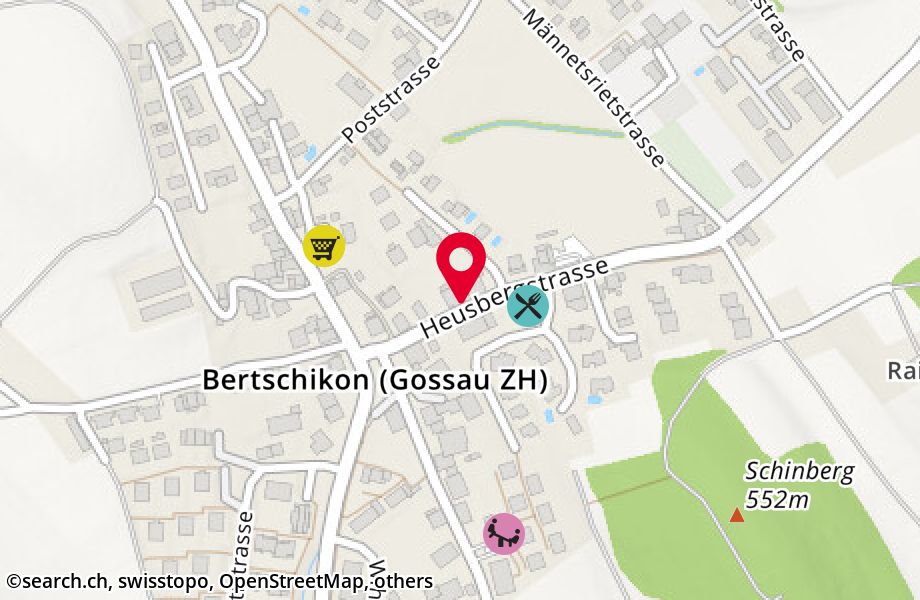 Heusbergstrasse 7, 8614 Bertschikon (Gossau ZH)