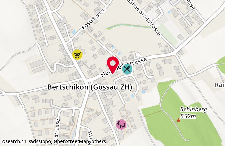 Heusbergstrasse 8, 8614 Bertschikon (Gossau ZH)