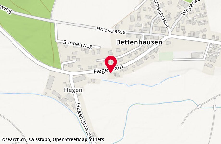 Hegenrain 15, 3366 Bettenhausen