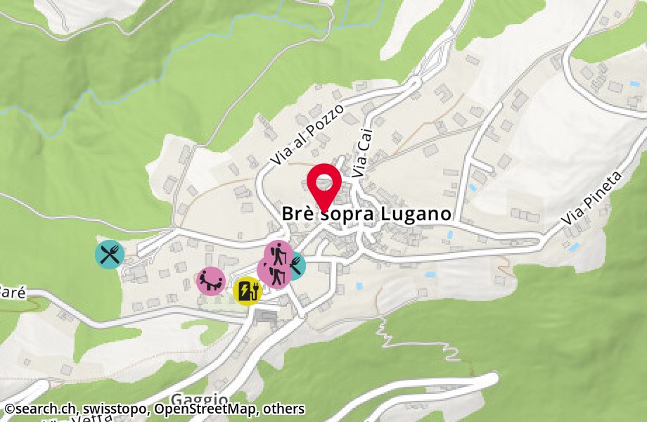 Contrada Gedra 2, 6979 Brè sopra Lugano