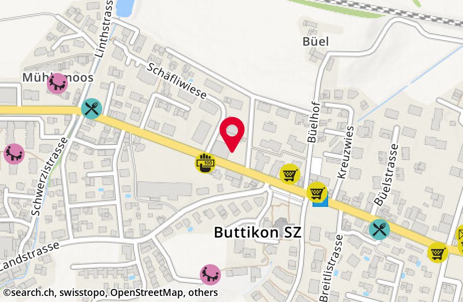 Kantonsstrasse 33, 8863 Buttikon