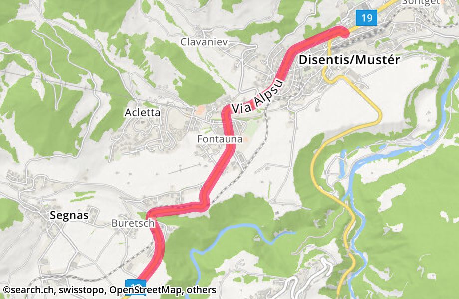 Via Alpsu, 7180 Disentis/Mustér