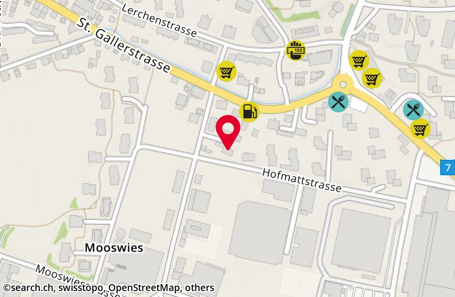 Mooswiesstrasse 88A, 9200 Gossau