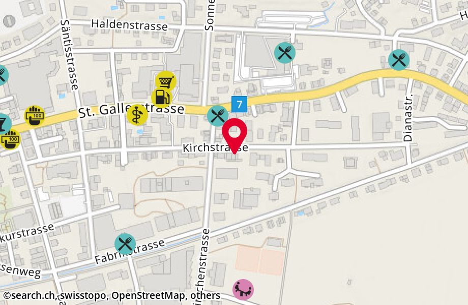 Kirchstrasse 38, 9200 Gossau