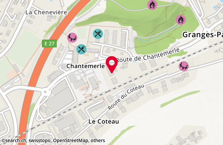 Route de Chantemerle 25A, 1763 Granges-Paccot
