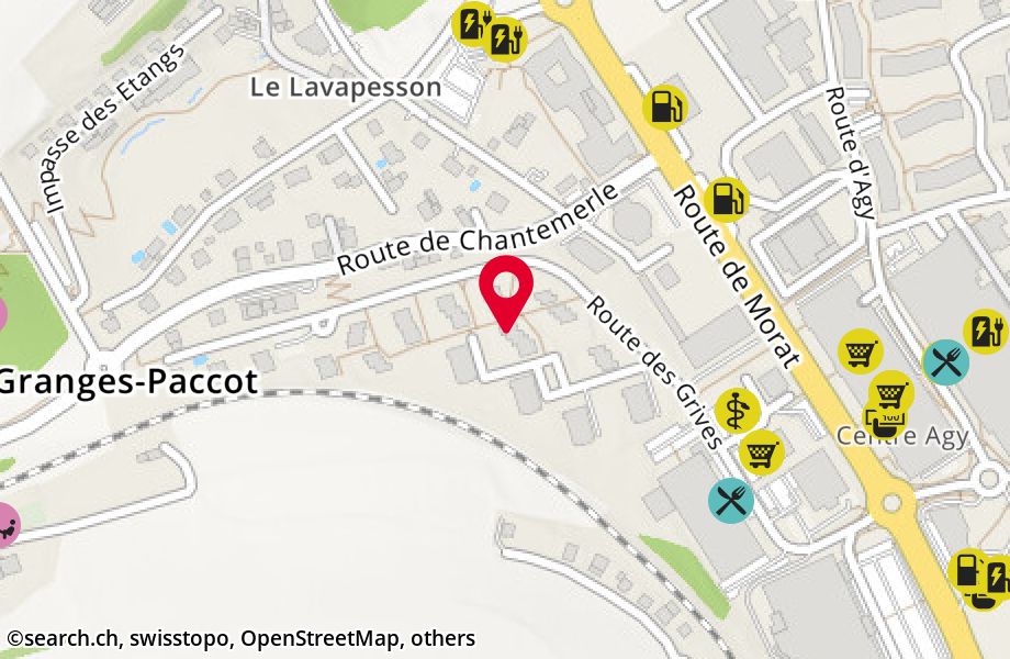 Route des Grives 45, 1763 Granges-Paccot