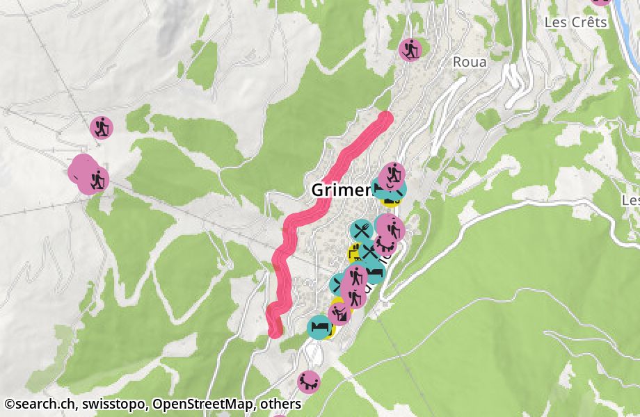 Route de Grand-Combe, 3961 Grimentz