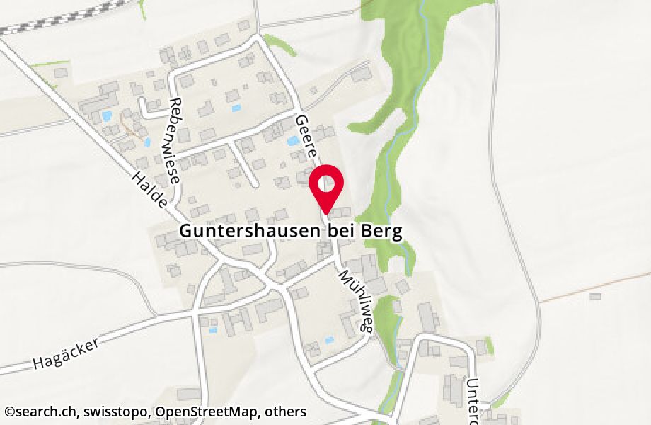 Geere 10, 8572 Guntershausen b. Berg