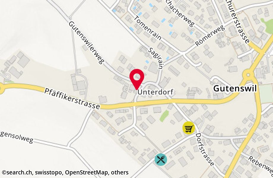 Unterdorfstrasse 16, 8605 Gutenswil