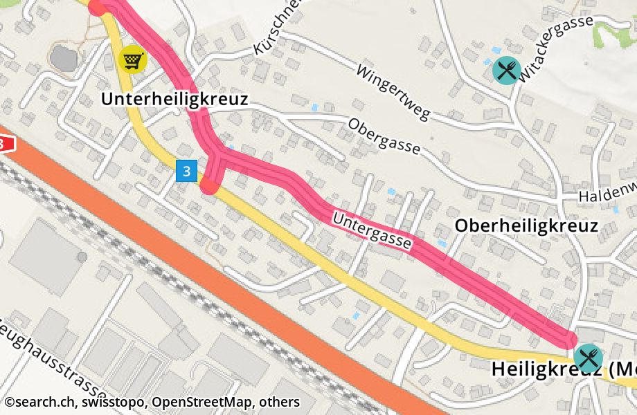 Untergasse, 8888 Heiligkreuz (Mels)