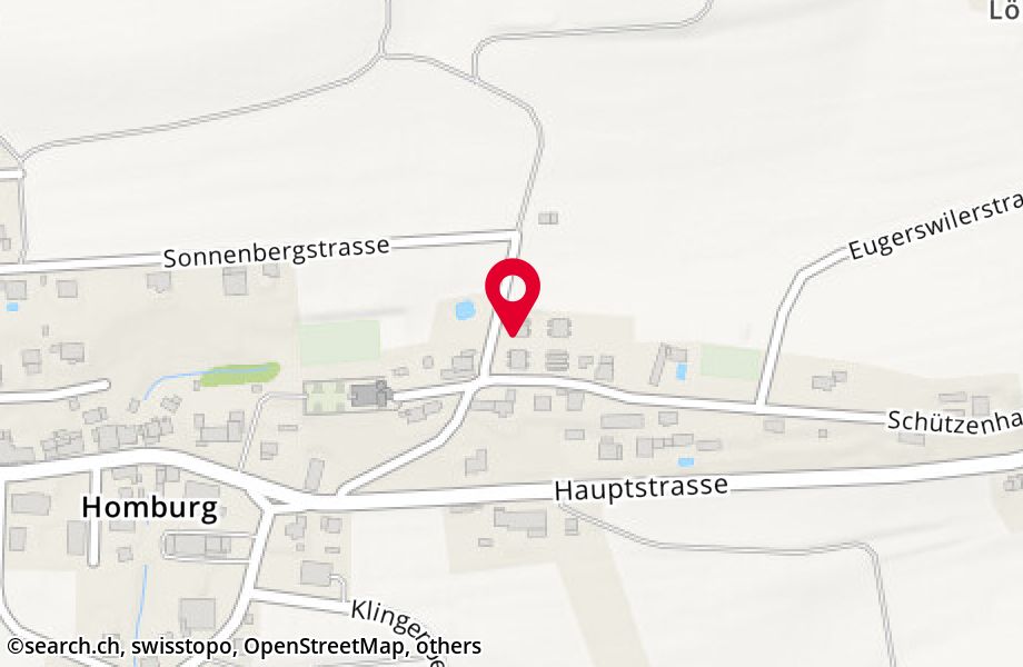 Sonnenbergstrasse 21, 8508 Homburg
