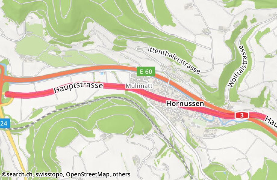 Hauptstrasse, 5075 Hornussen