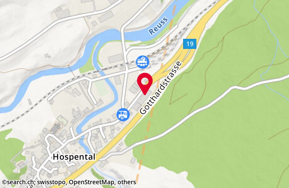Gotthardstrasse 1, 6493 Hospental