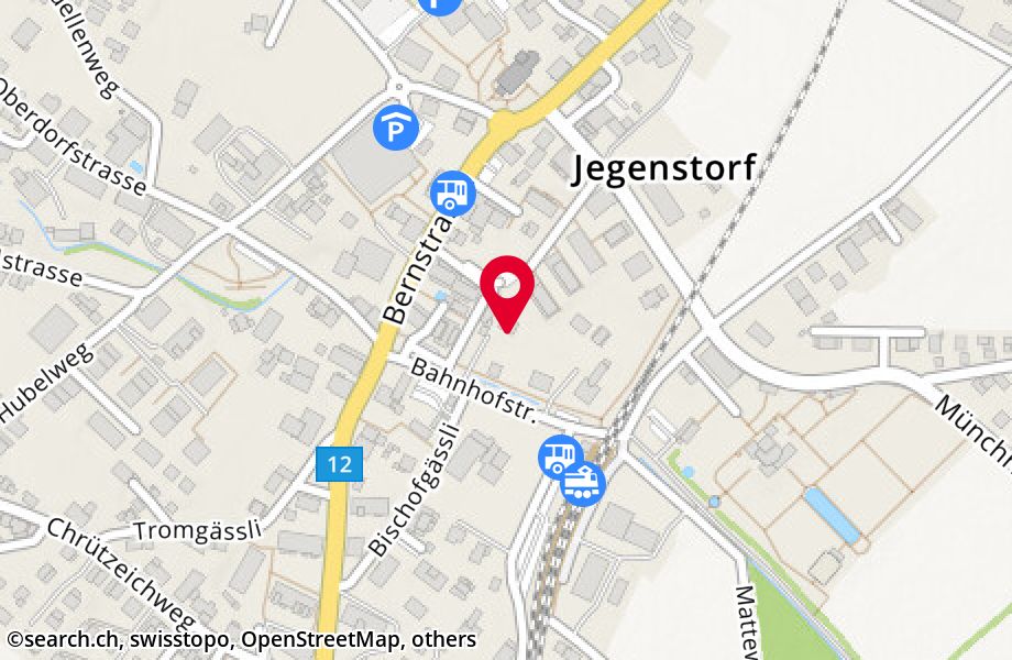 Bahnhofstrasse 1, 3303 Jegenstorf