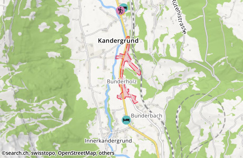 Bunderholz, 3716 Kandergrund