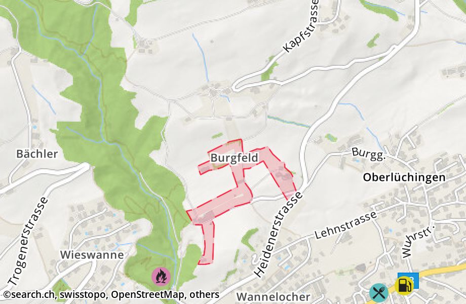Burgfeld, 9450 Lüchingen