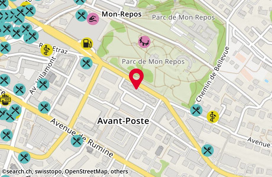 Avenue Mon-Repos 32, 1005 Lausanne