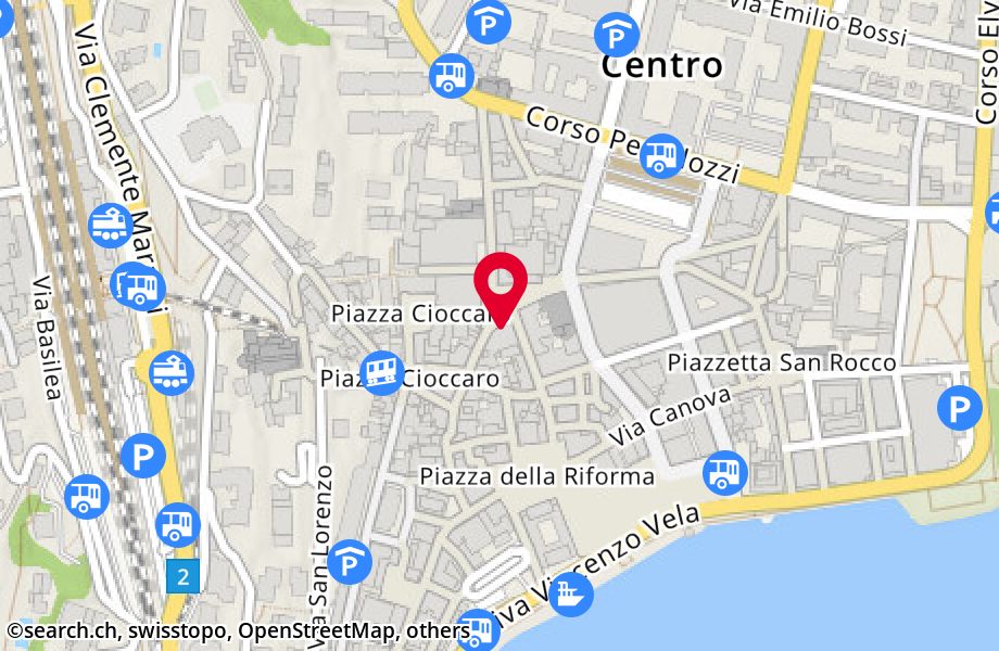 Piazza Alighieri Dante 1, 6900 Lugano