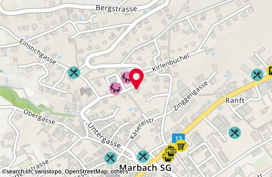 Bergstrasse 6, 9437 Marbach