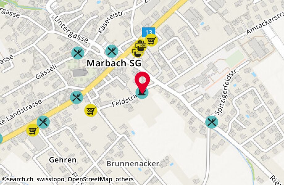 Feldstrasse 1, 9437 Marbach