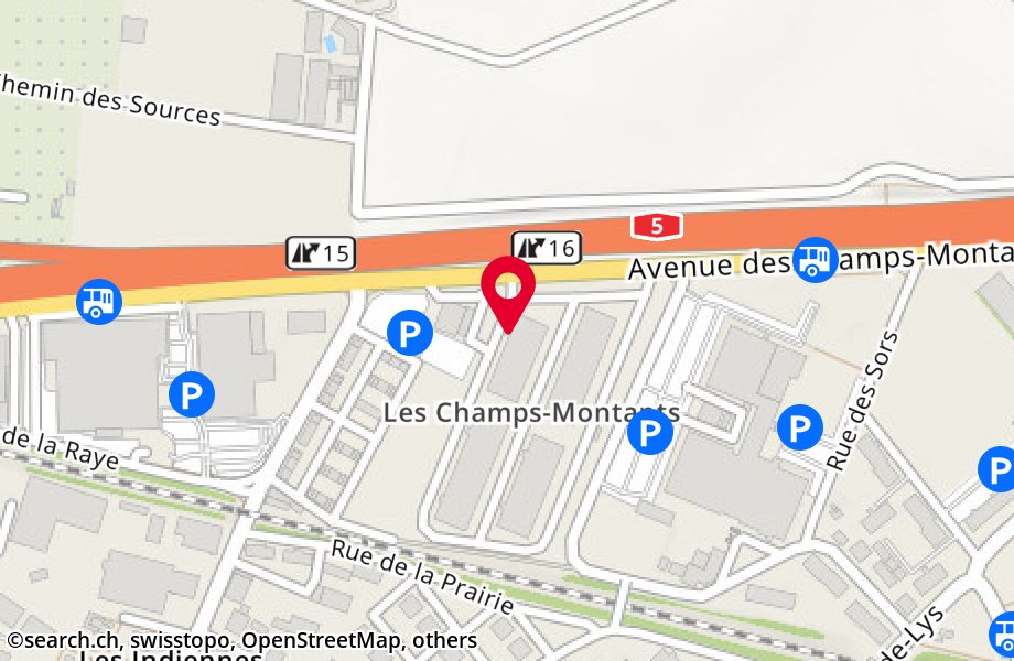 Av. des Champs-Montants 10A, 2074 Marin-Epagnier