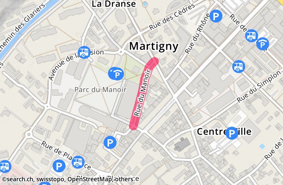 Rue du Manoir, 1920 Martigny