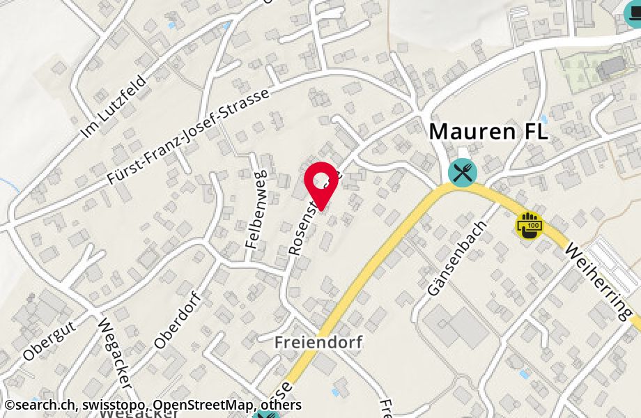 Rosenstrasse 29, 9493 Mauren