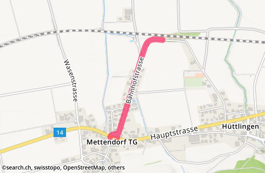 Bahnhofstrasse, 8553 Mettendorf