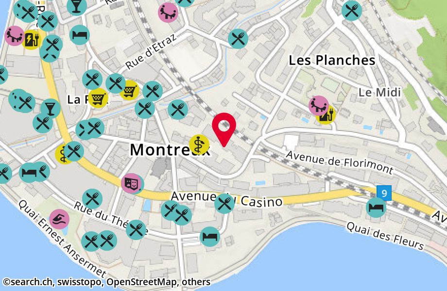 Avenue des Planches 20B, 1820 Montreux